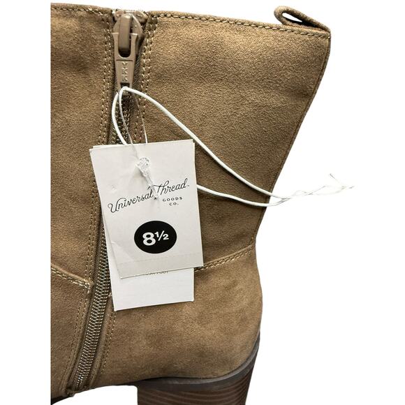 New with Box Universal Threads Loretta Boots Taupe Size 8.5 - Picture 4 of 7